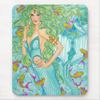 In het blauw muismat