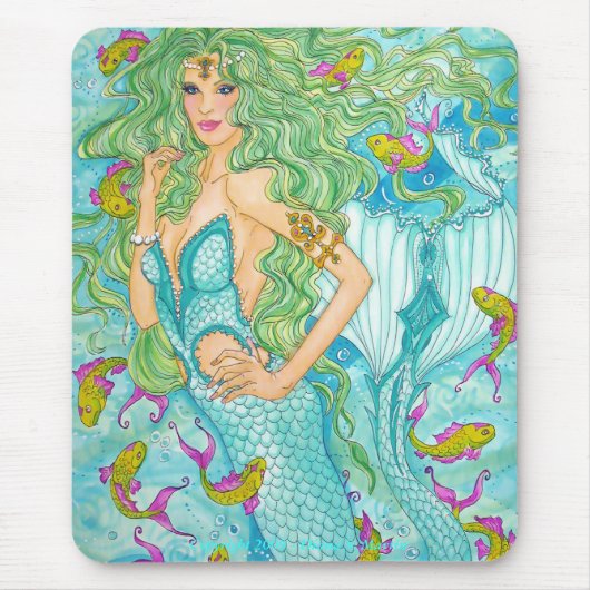 In het blauw muismat (Voorkant)