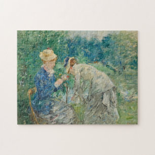 In het Bois de Boulogne   Berthe Morisot Legpuzzel