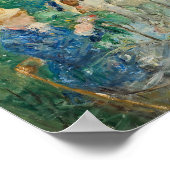 In het Bois de Boulogne | Berthe Morisot Poster (Hoek)