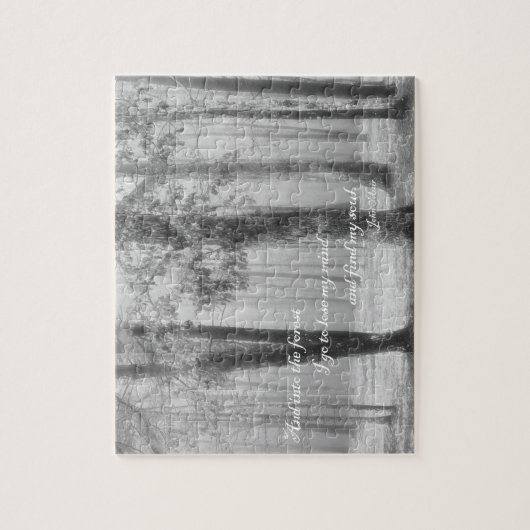 In het bos ga ik - 8 x 10 - 110 stuks legpuzzel (Verticaal)