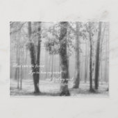 In het bos ga ik - Briefkaart (Voorkant)