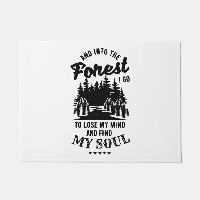 In het bos ga ik deurmat (Voorkant)