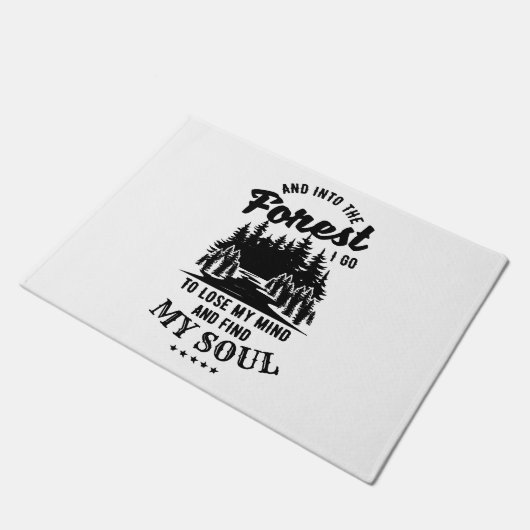 In het bos ga ik deurmat (Schuin)