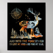 In het bos ga ik mijn geest verliezen en zoeken poster (Voorkant)
