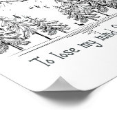 In het bos ga ik mijn geest verliezen, mijn soep z poster (Hoek)