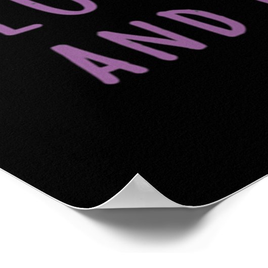 In het bos ga ik mijn geest verliezen, mijn ziel z poster (Hoek)