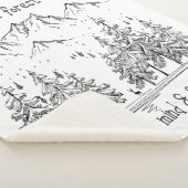 In het bos ga ik mijn Inspirerend verliezen Sherpa Deken (3/4)