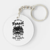 In het bos ga ik sleutelhanger (Achterkant)