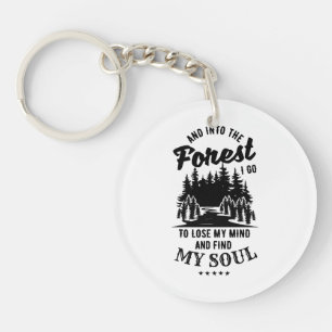 In het bos ga ik sleutelhanger