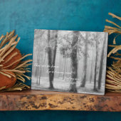 In het bos ga ik ... Zoek mijn sol Fotoplaat (Zijkant)