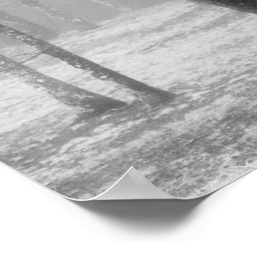 In het bos ga ik ... Zoek mijn sol Poster (Hoek)