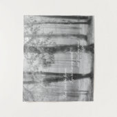 In het bos ga ik ... Zoek mijn sol Wandkleed (Voorkant)