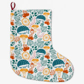 In het bos grote kerstsok (Voorkant)