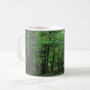 In het bos lopen, Chester, South Carolina Can Koffiemok