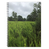 In het bos lopen, Chester, South Carolina Can Notitieboek (Voorkant)