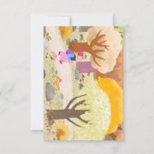 In het bos noot kaart illustratie (Voorkant)