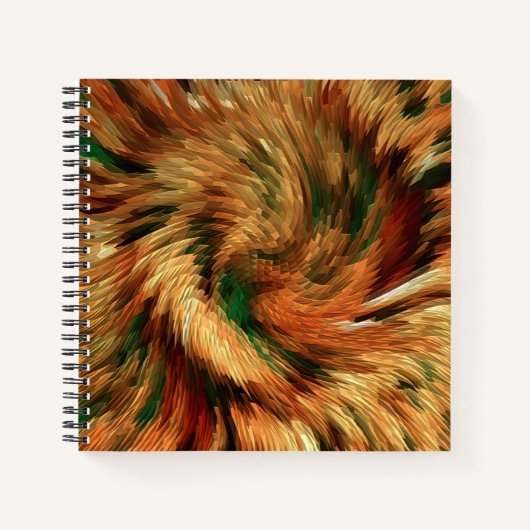 In het bos.... notitieboek (Voorkant)