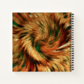 In het bos.... notitieboek (Achterkant)