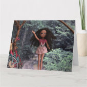 In het bos om mijn zus te ontmoeten kaart (Voorkant)