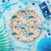 In het bos papieren bordje (Feest)