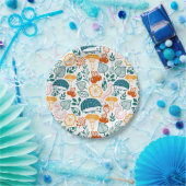 In het bos papieren bordje (Feest)