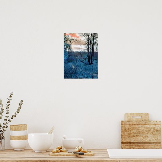 In Het Bos Poster (Keuken)