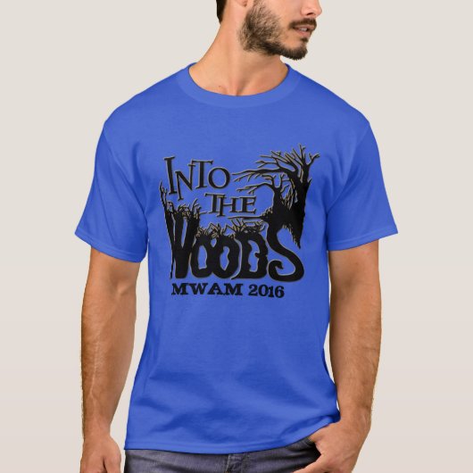 In het Bos Shirt bij volwassenen (Voorkant)
