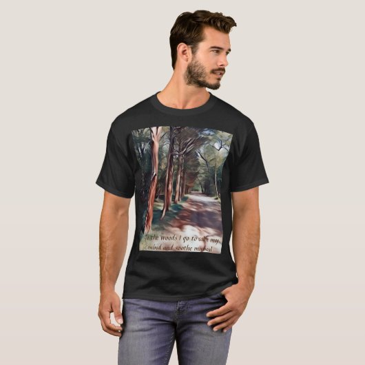 In het Bos T Shirt (Voorkant volledig)