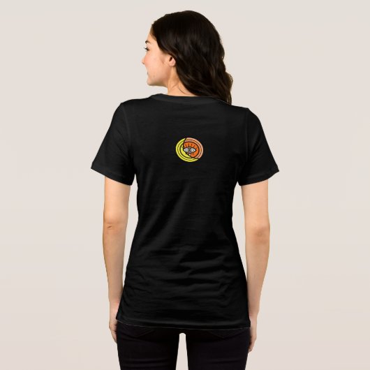 In het bos Tri-Blend shirt (Achterkant volledig)