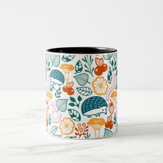 In het bos tweekleurige koffiemok (Center)