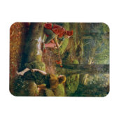 In het bos van Arden, circa 1892 door John Collier Magneet (Horizontaal)