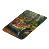 In het bos van Arden, circa 1892 door John Collier Magneet (Linkerzijde)