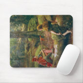 In het bos van Arden, circa 1892 door John Collier Muismat (Met muis)