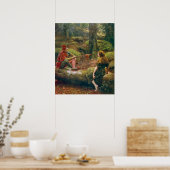 In het bos van Arden, circa 1892 door John Collier Poster (Keuken)