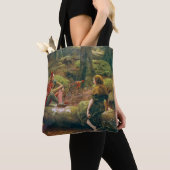 In het bos van Arden, circa 1892 door John Collier Tote Bag (Dichtbij)