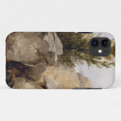 In het bos van Fontainebleau, c.1825 (olie op blik Case-Mate iPhone Case (Achterkant (horizontaal))