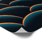 In het bos van paddenstoelen Poster (Hoek)