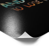 In het bos verlies ik mijn geest foto afdruk (Hoek)