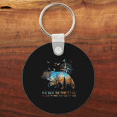 In het bos verlies ik mijn geest sleutelhanger (Voorkant)