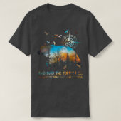 In het bos verlies ik mijn geest t-shirt (Design voorkant)
