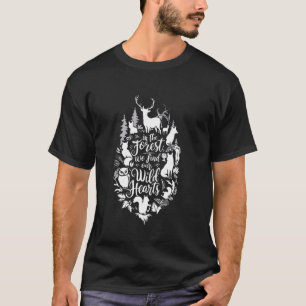 In het bos vinden we onze Wild Hearts Camping Adve T-shirt