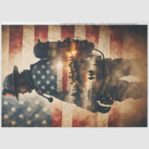 In het brandweefsel door Decoupage Central