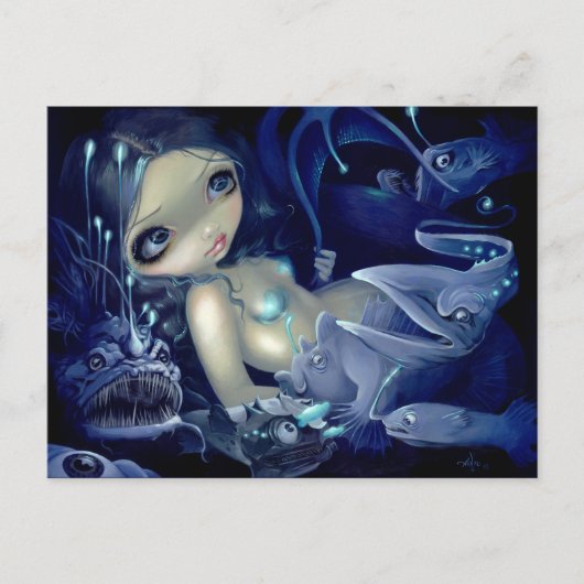 "In het Briefkaart Abyss" (Voorkant)