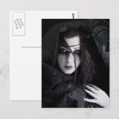 "In het Briefkaart van de Schaduw" (Voorkant / Achterkant)