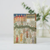 In het Briefkaart van de tuin (Staand voorkant)