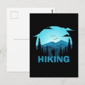 In het Briefkaart Wilderness Custom Name (Voorkant / Achterkant)