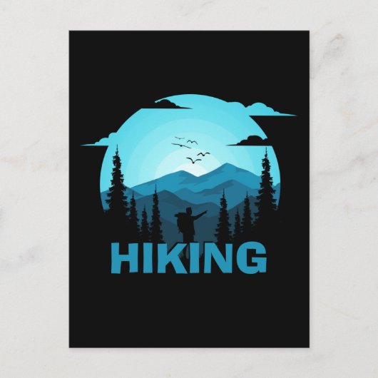 In het Briefkaart Wilderness Custom Name (Voorkant)