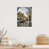 In het buitenwater poster (Keuken)