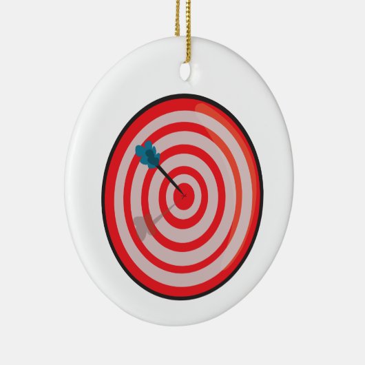In het Bullseye Keramisch Ornament (Rechts)
